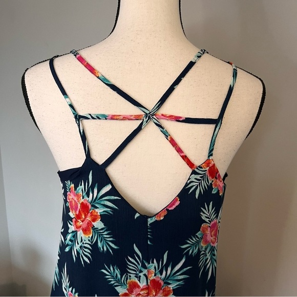 My Michelle Floral Layered Strappy Cami Summer Dress - Picture 5 of 8